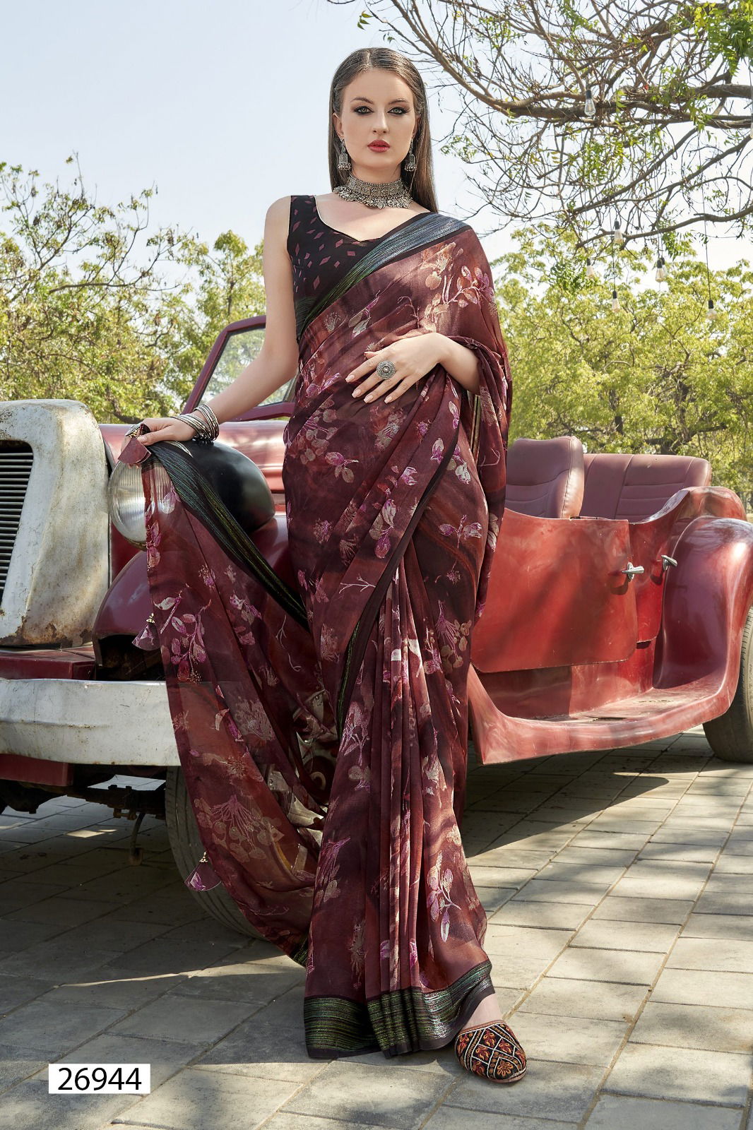 Shrilata By Vallabhi Georgette Designer Printed Sarees Wholesale Price In Surat
